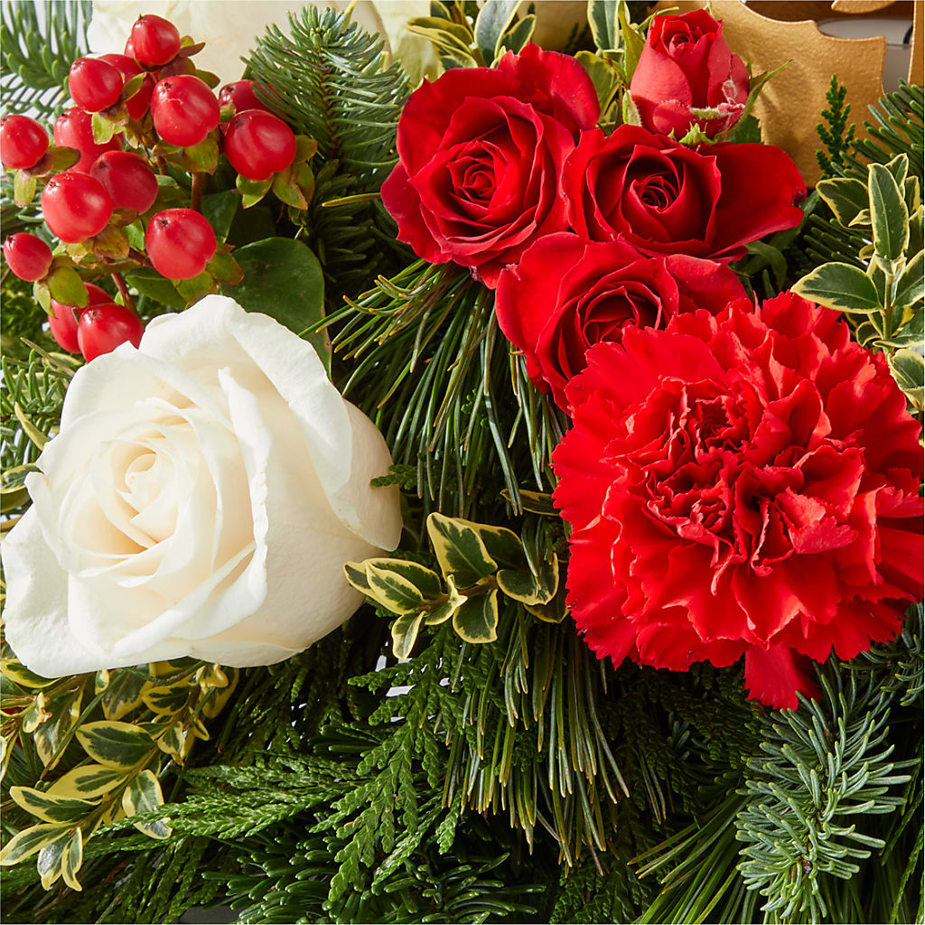 December Dreams Centerpiece –  Jerome Florist, Bronx NY
