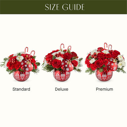 Cheer in the Air Ornament –  Jerome Florist, Bronx NY