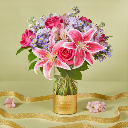 Pressing Petals Bouquet –  Jerome Florist, Bronx NY