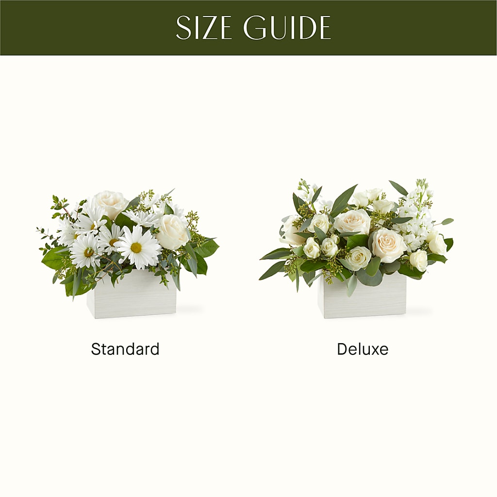 Fresh Linen Box Bouquet –  Jerome Florist, Bronx NY
