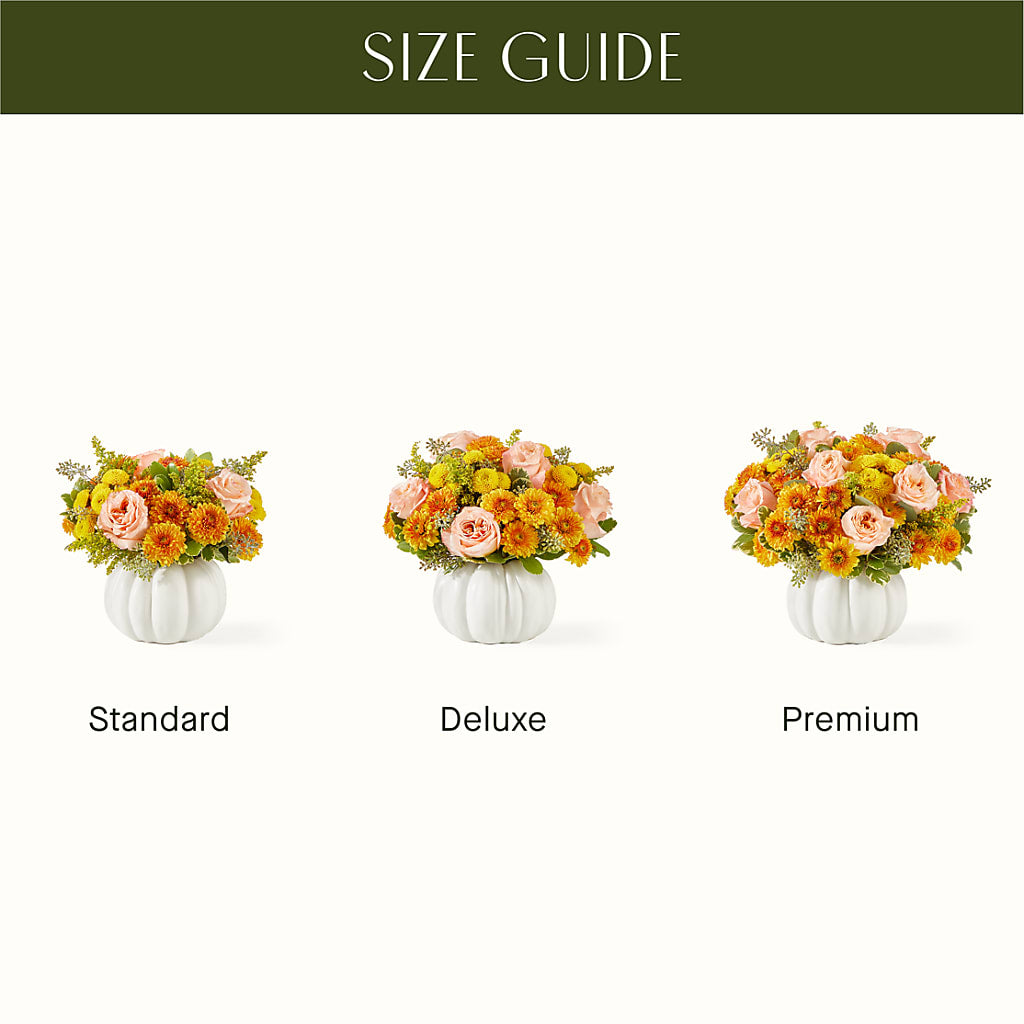 Peachy Pumpkin –  Jerome Florist, Bronx NY