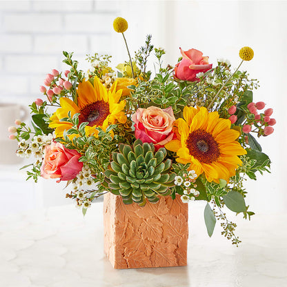 Sunflower Season Bouquet –  Jerome Florist, Bronx NY