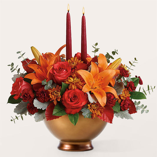 Fruits of Fall Centerpiece –  Jerome Florist, Bronx NY
