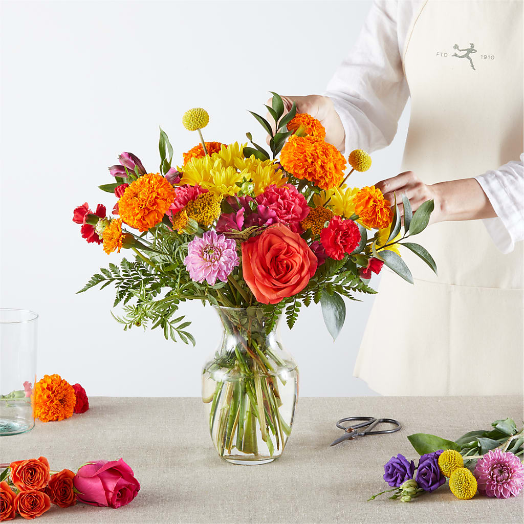 Feast of Color – A Florist Original –  Jerome Florist, Bronx NY