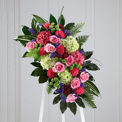 Refreshing Mix Standing Spray –  Jerome Florist, Bronx NY