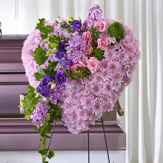 Treasured Love Standing Heart –  Jerome Florist, Bronx NY