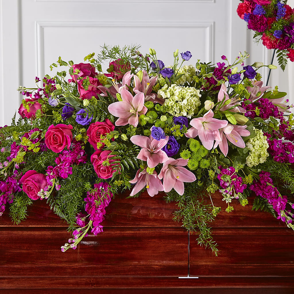 Radiant Tribute Casket Spray –  Jerome Florist, Bronx NY