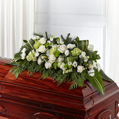 Hopeful Gesture Casket Spray –  Jerome Florist, Bronx NY