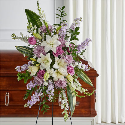 Grateful Hearts Standing Spray –  Jerome Florist, Bronx NY