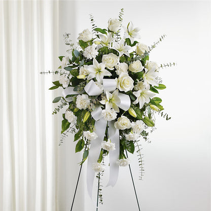 With Care Standing Spray –  Jerome Florist, Bronx NY