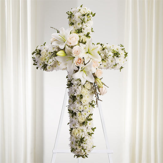 Spiritual Guidance Standing Spray –  Jerome Florist, Bronx NY