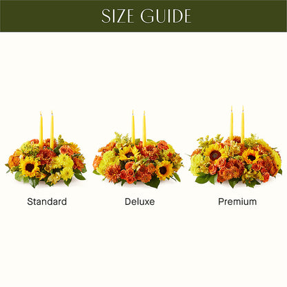 Autumn Harmony Centerpiece –  Jerome Florist, Bronx NY