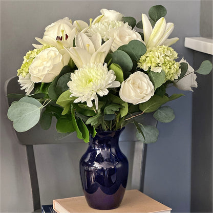 Snowy Dreams Bouquet –  Jerome Florist, Bronx NY
