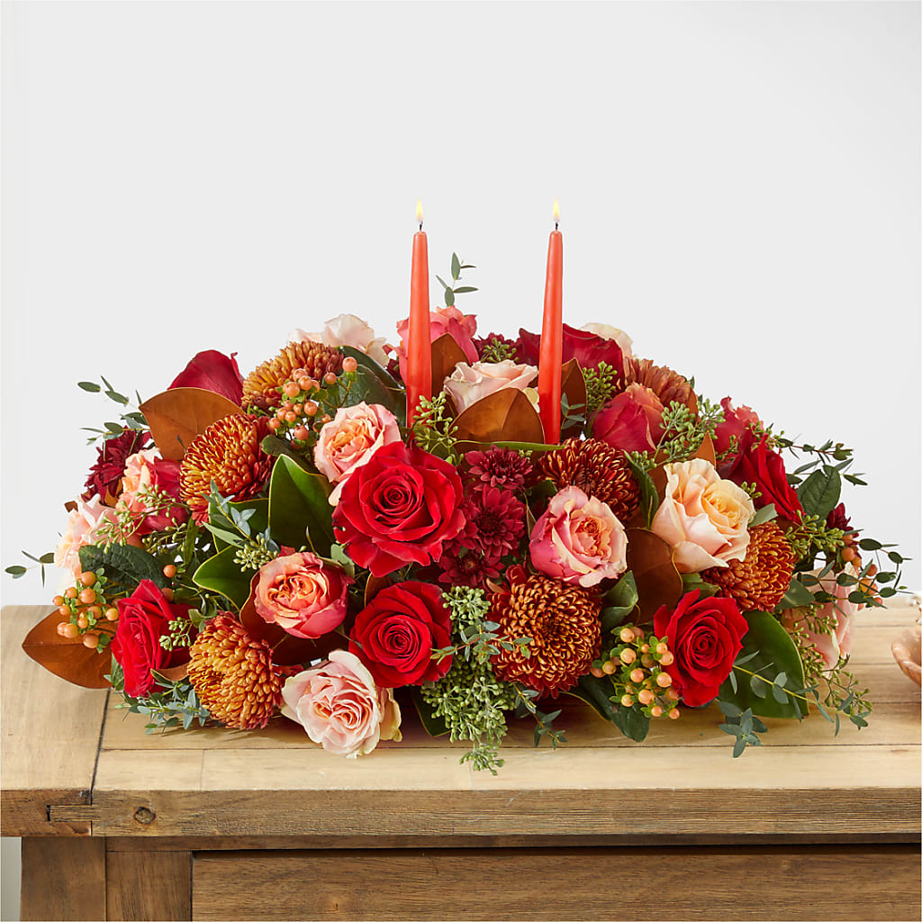 Gather Near Centerpiece –  Jerome Florist, Bronx NY
