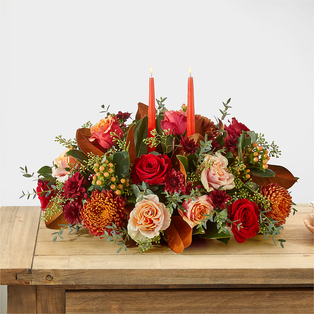 Gather Near Centerpiece –  Jerome Florist, Bronx NY