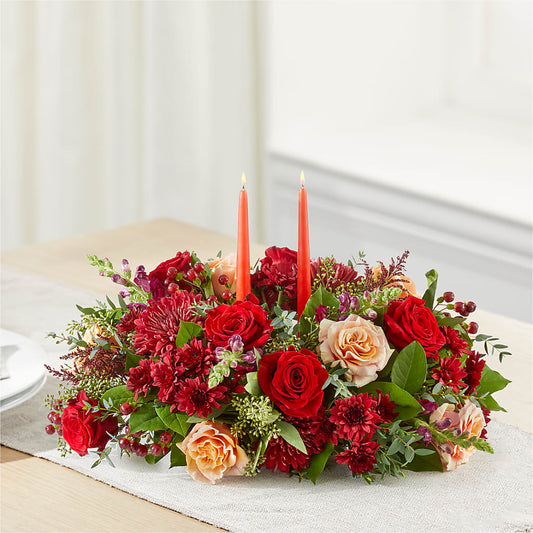 Most Thankful Centerpiece –  Jerome Florist, Bronx NY