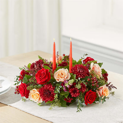 Most Thankful Centerpiece –  Jerome Florist, Bronx NY