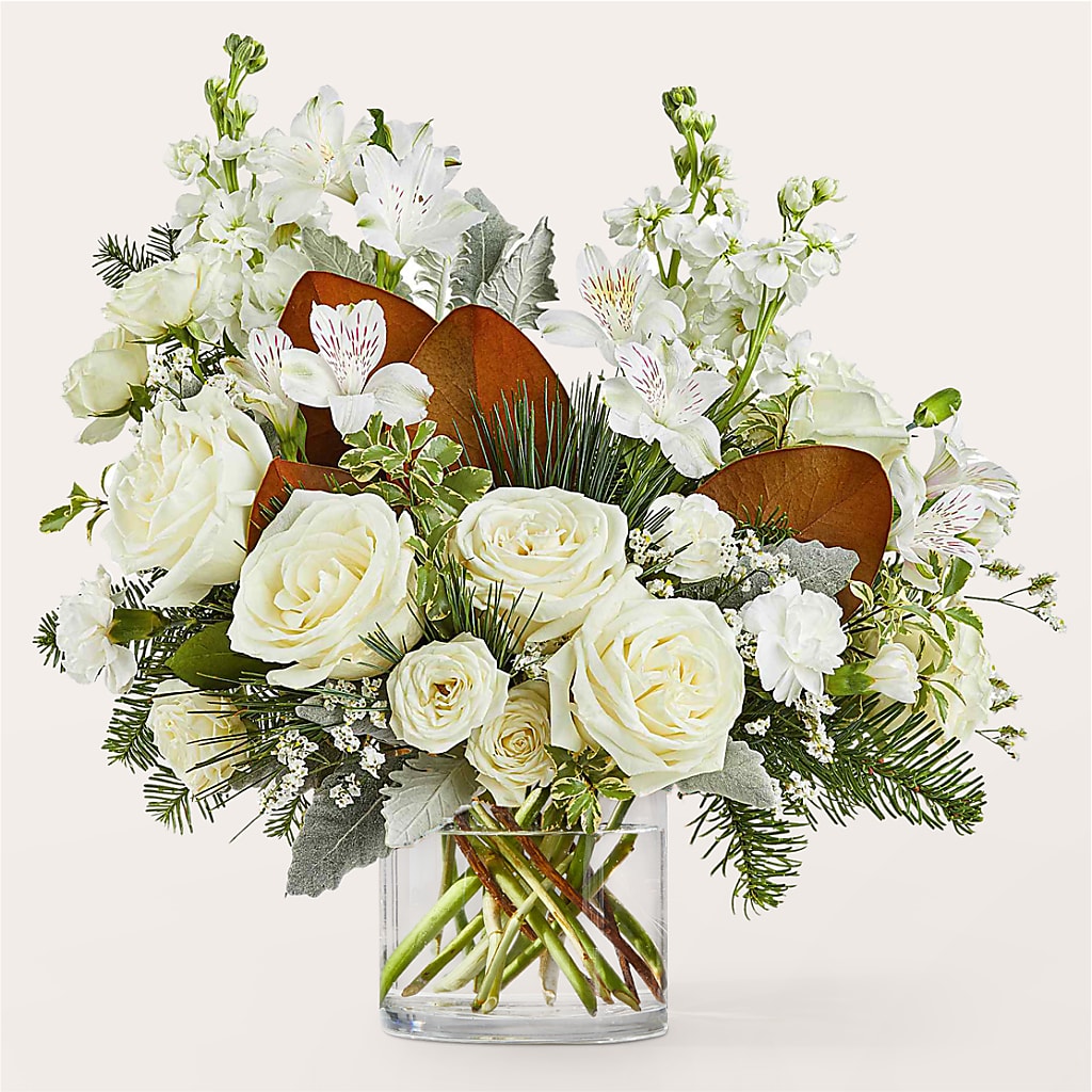 Fresh Snowfall Bouquet –  Jerome Florist, Bronx NY
