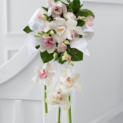 Perfect Entrance Pew Arrangement –  Jerome Florist, Bronx NY