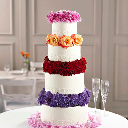 Infinite Love Cake Décor –  Jerome Florist, Bronx NY