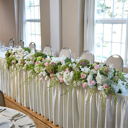 State of Joy Head Table Arrangement –  Jerome Florist, Bronx NY