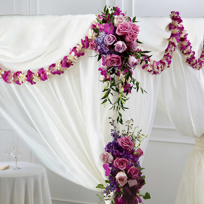 Color & Light Chuppah Decor –  Jerome Florist, Bronx NY
