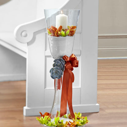 Matrimony Pew Decor –  Jerome Florist, Bronx NY