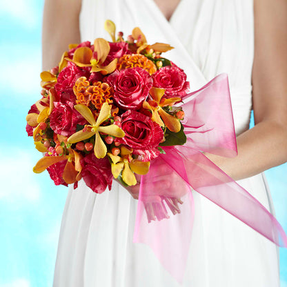 Brilliant Shades of Love Bouquet –  Jerome Florist, Bronx NY