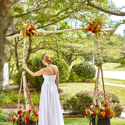 Arbor of Love Archway –  Jerome Florist, Bronx NY